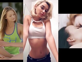 裸体女孩吸吮和性交的绝妙组合