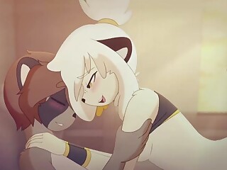 Мультяшный секс в госпитале с пушистыми Furry